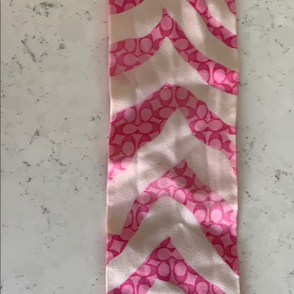 Coach Silk hair tie - Picture 4 of 4